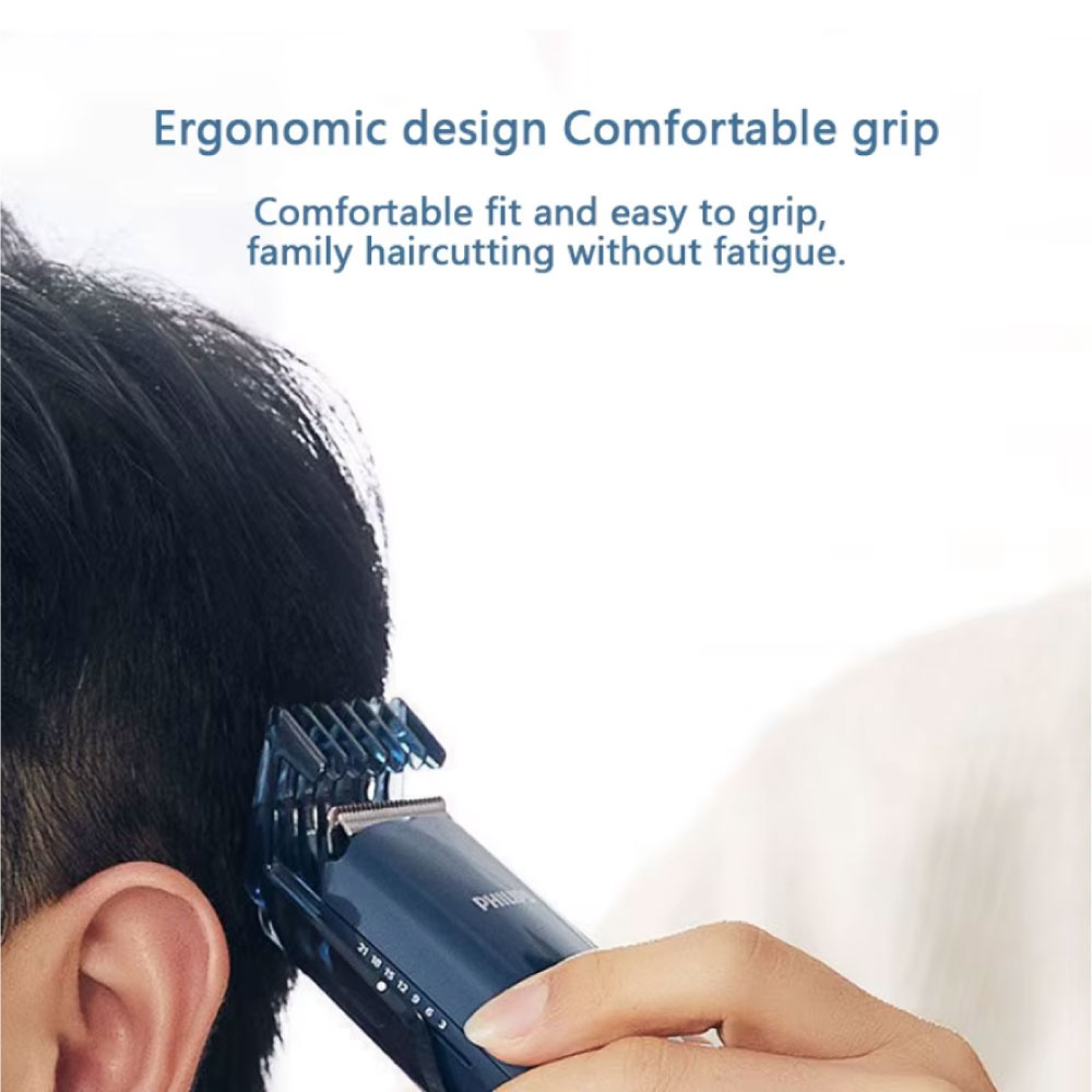 Philips Tagliacapelli HC3688 Shaver - Tagliacapelli elettrico senza fili - Azzurro