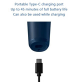 Philips Cortadora de pelo HC3688 - Recortadora de barba eléctrica inalámbrica - Azul claro