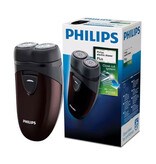 Philips PQ206 Mini golarka - elektryczna maszynka do strzyżenia brody, bezprzewodowa maszynka do strzyżenia włosów - czarna