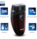 Philips PQ206 Mini Shaver - Tagliacapelli elettrico senza fili e tagliacapelli - Nero