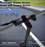 Aovopro ES80 Foldable Electric Scooter - Off-Road Smart E Step - 500W - 25 km/h - Black