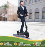 Aovopro M365 X1 Foldable Electric Scooter - Off-Road Smart E Step - 350W - 25 km/h - Black