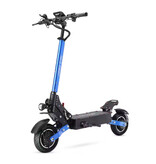 Halo Knight T108 Elektroroller – Faltbar – 2400 W – 52 V 28,8 Ah – 10-Zoll-Luftreifen – Blau