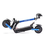 Halo Hulajnoga elektryczna Knight T108 – składana – 2400 W – 52 V, 28,8 Ah – opony pneumatyczne 10 cali – niebieska