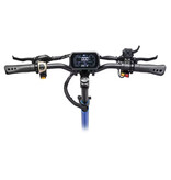 Halo Monopattino elettrico Knight T108 - Pieghevole - 2400W - 52V28.8Ah - Pneumatici da 10 pollici - Blu