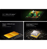 POCO Tablet PAD M1 - Display da 12,1 pollici - Memoria interna da 256 GB - Batteria da 12000 mAh - Nero