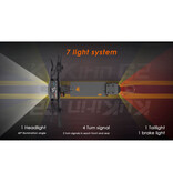 KuKirin Monopattino elettrico pieghevole G4 - Smart E Step per fuoristrada - 2000W - 70 km/h - Nero