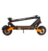 KuKirin Monopattino elettrico pieghevole G3 - Smart E Step per fuoristrada - 1200W - 50 km/h - Nero