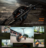 KuKirin Trottinette électrique pliable G3 - Tout-terrain Smart E Step - 1200 W - 50 km/h - Noire