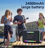 Zealot S95 Draadloze Luidspreker - 120W Speaker - 24000mAh Grote Batterij - Zwart