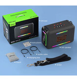 Zealot Głośnik bezprzewodowy T8 Mini – wodoodporny IPX7 – czarny - Copy