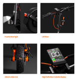 Joyor S5 Vouwbare Elektrische Scooter - Off-Road Smart E Step - 500W - 20 km/u - Zwart