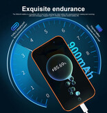 SERVO Mini teléfono 17SE - Pantalla HD de 3 pulgadas - Doble SIM - Batería de 900 mAh - Naranja