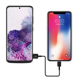 Fraternize Etui z baterią i powerbankiem do Samsunga S20 FE o pojemności 5000 mAh – czarne