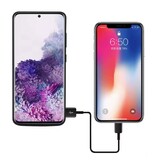 Fraternize Samsung S21 Plus Powercase 6000mAh - Powerbank Batterij Hoesje Oplader - Zwart