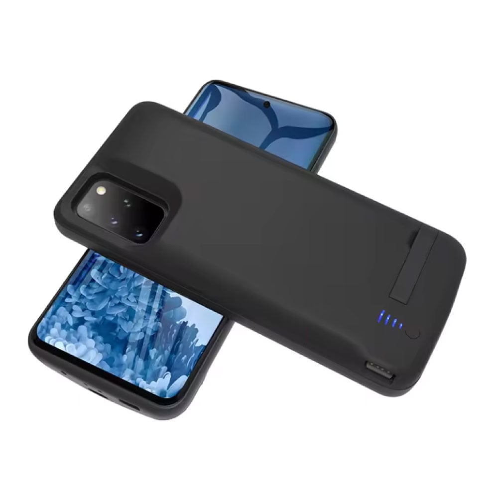 Samsung S21 Ultra Powercase 6000mAh – etui z powerbankiem i ładowarką – czarne