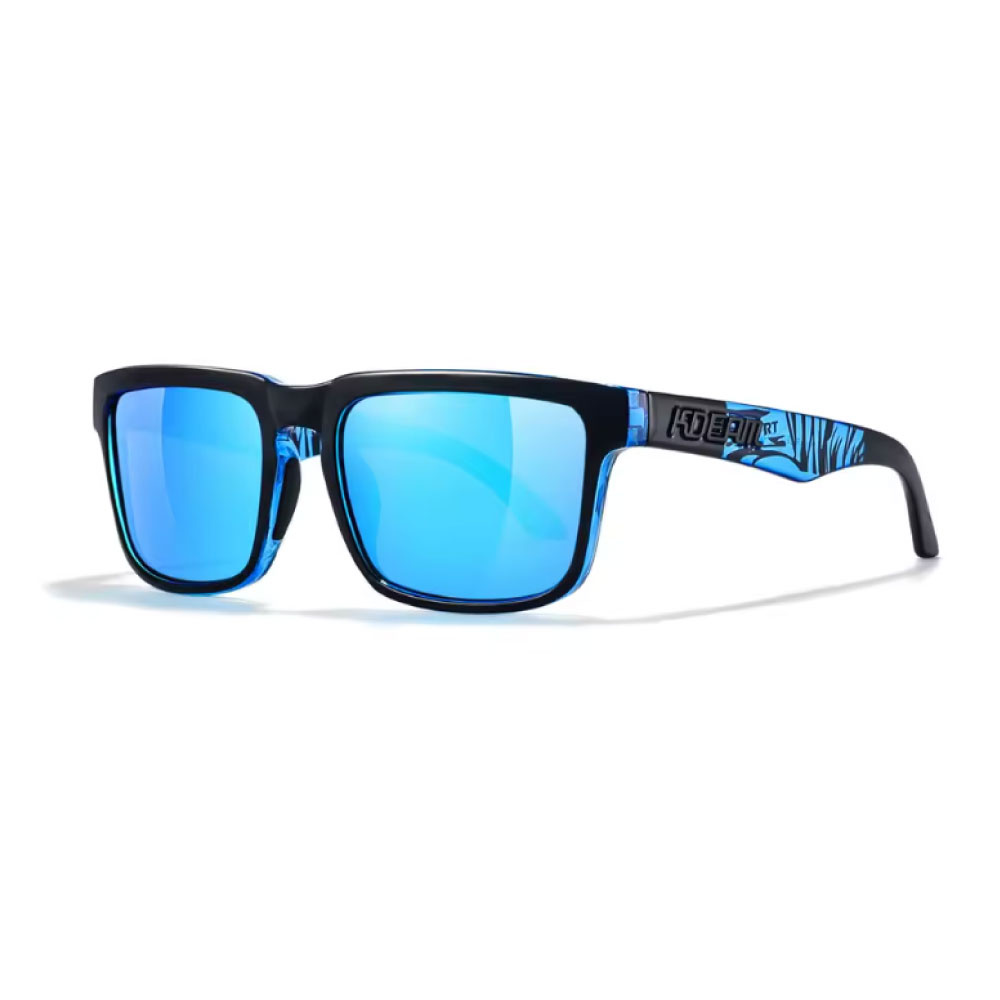 Kdeam Gafas de sol polarizadas unisex - Gafas de moda con protección UV400 - Azul