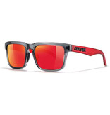 Kdeam Gafas de sol polarizadas unisex - Gafas de moda con protección UV400 - Rojas