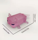 Stuff Certified® Zabawka antystresowa w kształcie aksolotla – Squishy Fidget, antystresowa, sensoryczna, ściskana piłka – różowa