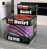Stuff Certified® Nice Cube - Cubo antistress a forma di cubo - Malleabile - Morbido e sensoriale - Viola e rosa