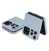 SERVO Téléphone pliable A50 Pro - Écran HD 2,4 pouces - Double SIM - Batterie 1350 mAh - Bleu