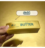 Stuff Certified® Stressball-Quetschspielzeug aus Butter – Knetbare Butter – Weicher, stressabbauender Anti-Stress-Quetschball – Gold