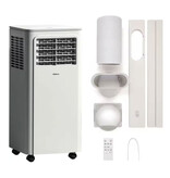 Shinco Condizionatore d'aria portatile da 7000 BTU con tubo di scarico - Ventilatore raffreddatore d'aria - Bianco