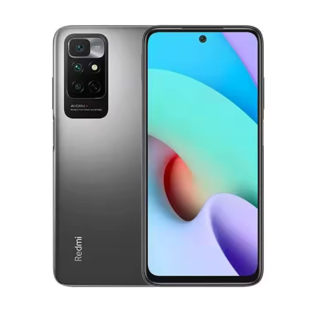 Redmi 10 (4G) Smartphone - 6 GB RAM - 128 GB Storage - 50 MP Camera - 5000mAh Battery - Black