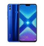 Honor 8X Smartphone - 6 GB RAM - 128 GB Opslag - 20 + 16 MP Camera - 3750mAh Batterij - Blauw
