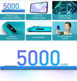 Xiaomi Smartphone Redmi 9A - 2 Go de RAM - 32 Go de stockage - Appareil photo 50 MP - Batterie 5000 mAh - Vert