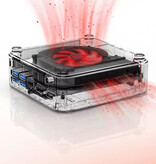Firebat R3 Mini Desktop PC - 16GB RAM / 512GB ROM - AMD Ryzen 3 - M.2 SSD / WiFi 6 / BT5.2 - Windows 11 Pro - Black
