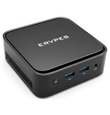 Ervpes E1 Mini komputer stacjonarny - 8 GB RAM / 256 GB ROM - AMD Ryzen 3 - dysk SSD M.2 / WiFi 5 / BT5.2 - Windows 11 Pro - czarny