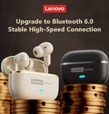 Lenovo LE208 Draadloze Oortjes - 250mAh Bluetooth 6.0 Oordopjes TWS - Beige