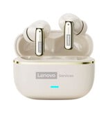 Lenovo LE208 Wireless Earbuds - 250mAh Bluetooth 6.0 Earbuds TWS - Beige