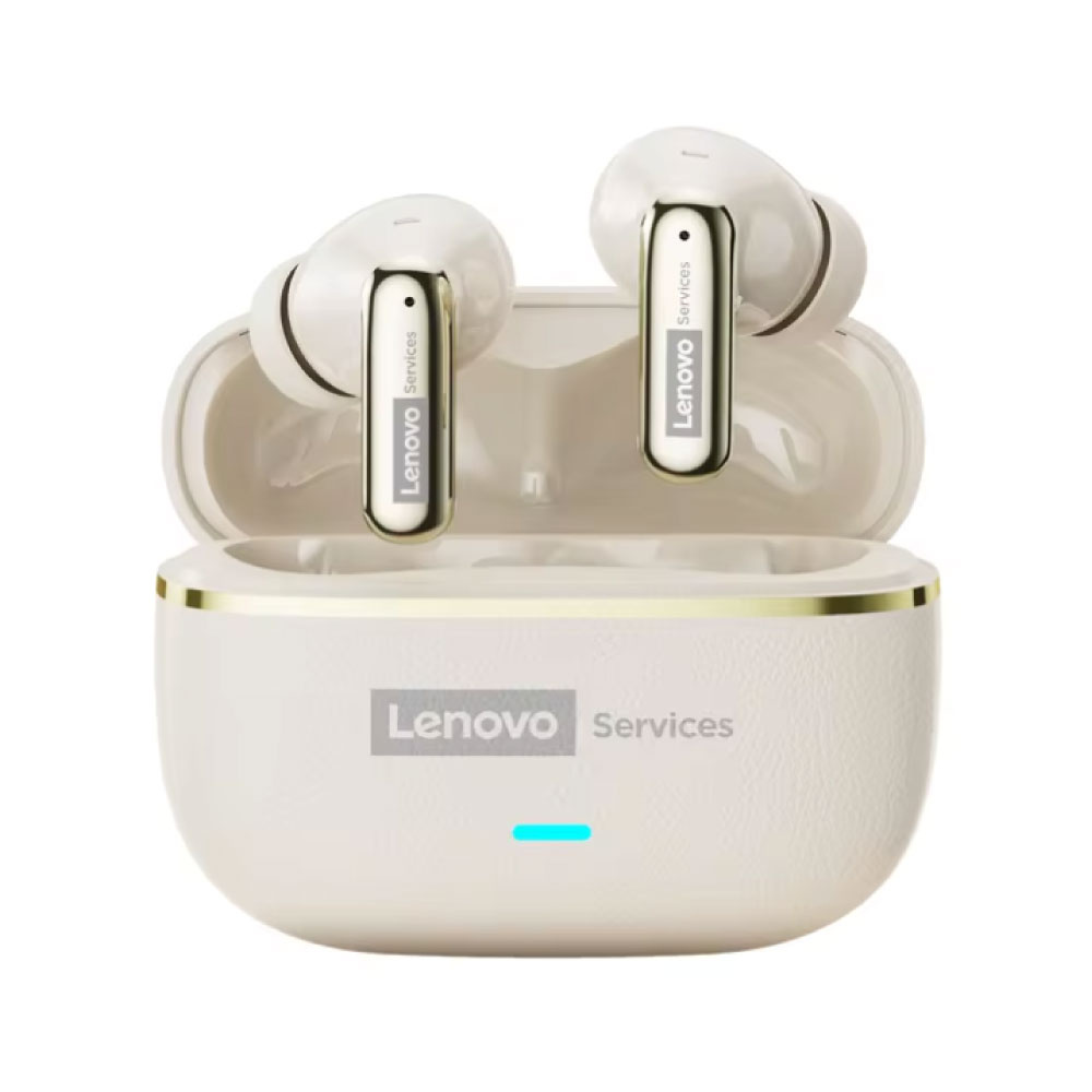 LE208 Wireless Earbuds - 250mAh Bluetooth 6.0 Earbuds TWS - Beige
