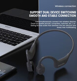 Philips TAA6609C Bone Conduction Oortjes - Zweetbestendig Bluetooth 5.4 Oordopjes TWS - Wit