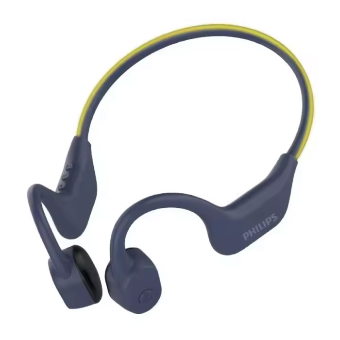 Auriculares de conducción ósea TAA6609C - Resistentes al sudor, Bluetooth 5.4 TWS - Azul
