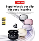 Lenovo LE302 Wireless Earbuds - 180mAh Bluetooth 6.0 Earbuds TWS - Beige