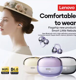Lenovo Écouteurs sans fil LE302 - Écouteurs Bluetooth 6.0 TWS 180 mAh - Violet