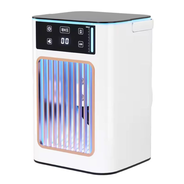 LISM Tragbare Klimaanlage – USB-Luftkühler mit 900-ml-Wassertank – Weiß