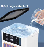 LISM Tragbare Klimaanlage – USB-Luftkühler mit 900-ml-Wassertank – Weiß