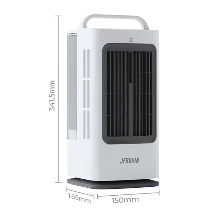 3-in-1 Draagbare Air Conditoner - Luchtkoeler Ventilator 1700ml Watertank - Wit