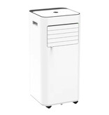 Royal Sovereign 7000 BTU Air Conditioner Mobile Air Conditioner with Exhaust Tube & Extraction Hose - Portable Air Cooler Fan - White