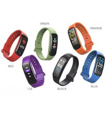 Lenovo Cinturino per smartwatch - Monitoraggio della salute, attività sportiva e fitness tracker - Cinturino in silicone - Viola