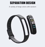 Lenovo Smartwatch Band - Gezondheid Monitor Sport Activity Fitness Tracker Horloge - Silicoon Bandje - Blauw