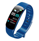 Lenovo Smartwatch Band - Gezondheid Monitor Sport Activity Fitness Tracker Horloge - Silicoon Bandje - Blauw