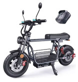 iScooter Monopattino elettrico i12 - Pieghevole - 500W - 7,5Ah - Nero - Copy