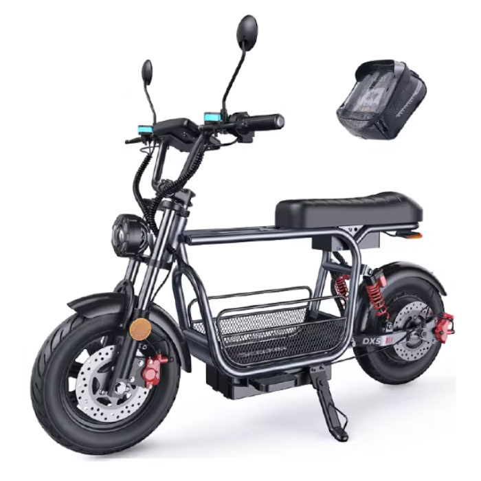iScooter Monopattino elettrico i12 - Pieghevole - 500W - 7,5Ah - Nero - Copy