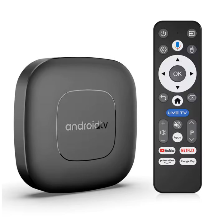 Boîtier TV multimédia Android 16 - 16 Go de RAM - 256 Go de stockage