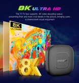 androidtv TV-Box-Mediaplayer mit Android 16 – 16 GB RAM – 256 GB Speicher